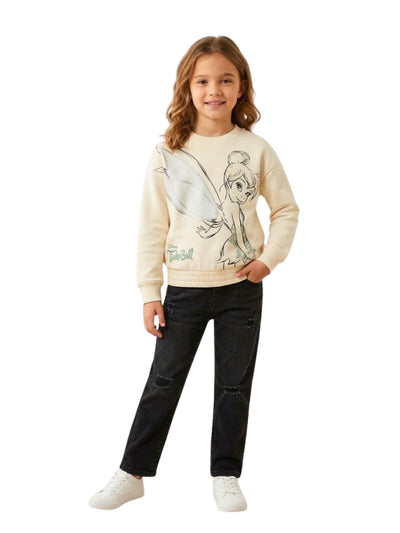 Tinker Bell Girls' Winter Sweatshirt