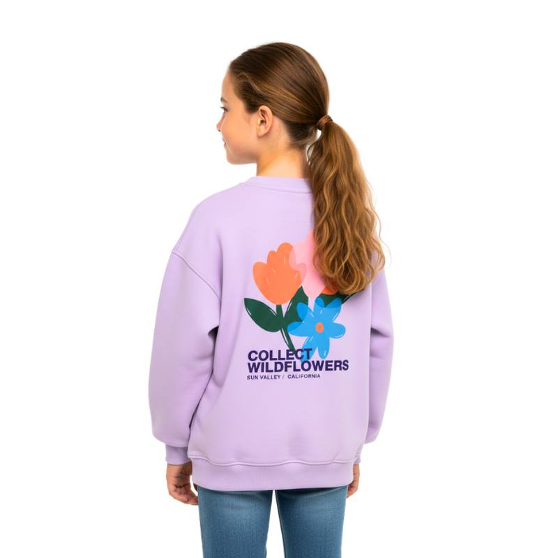 سويت شيرت Wildfires شتوي بناتي