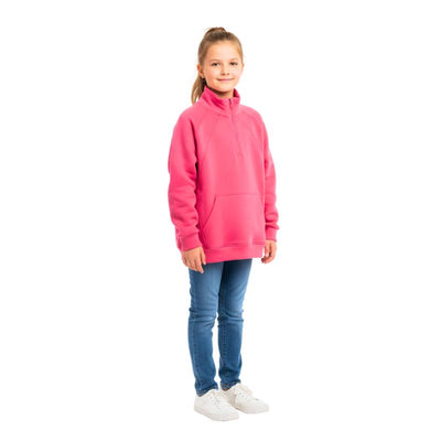 سويت شيرت Quarter Zip شتوي بناتي