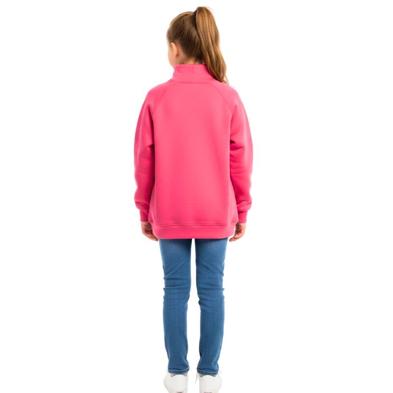 سويت شيرت Quarter Zip شتوي بناتي