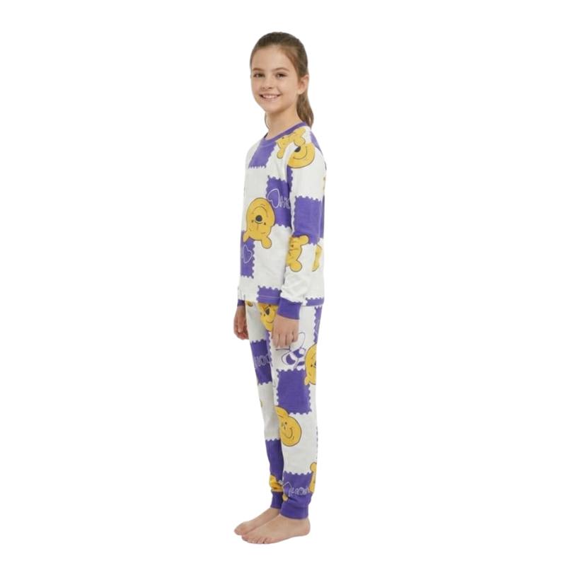 بيجامة ويني خريفي بناتي