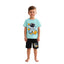Cotton Hub Boys' Summer Astronaut Pajamas