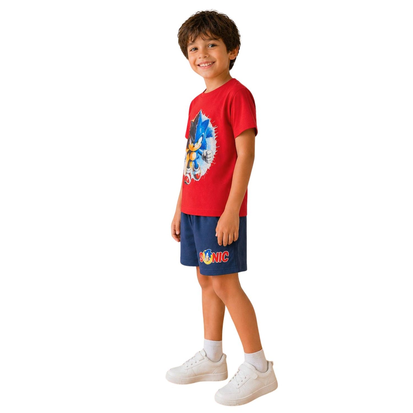 Sonic Cotton Hub Summer Boys' Pajamas