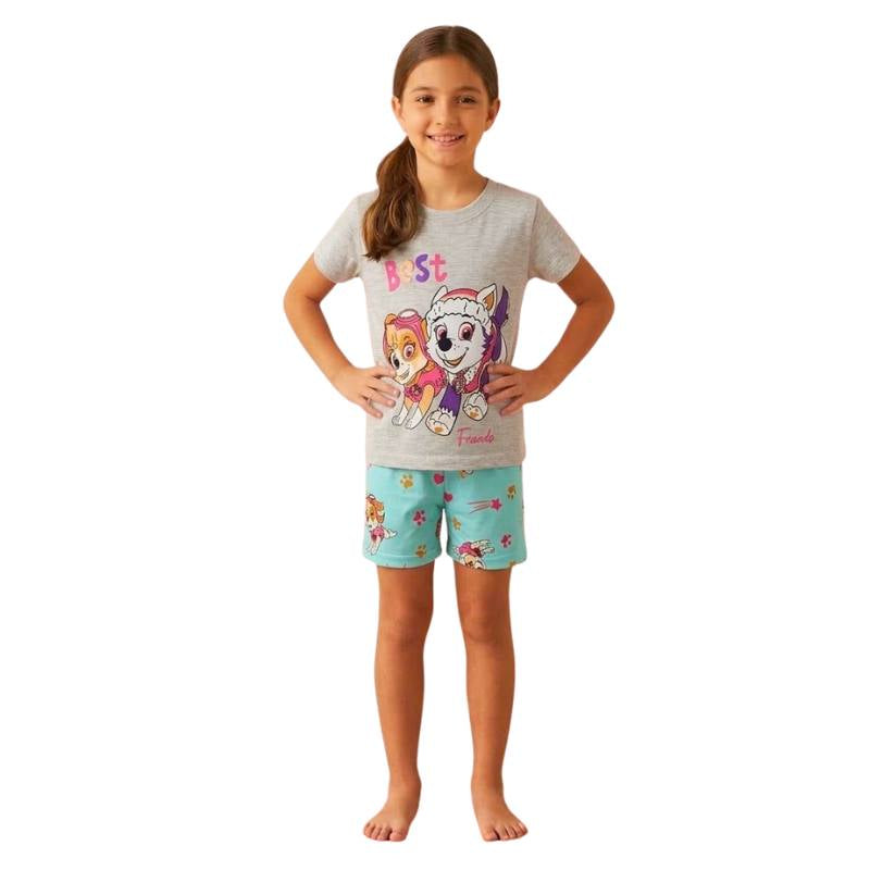 Paw Patrol summer pajamas for girls