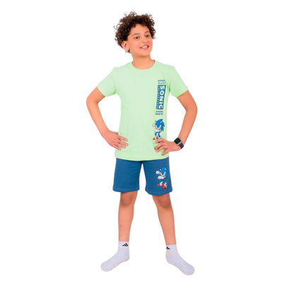 بيجامة سونيك صيفي أولادي