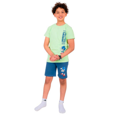 بيجامة سونيك صيفي أولادي