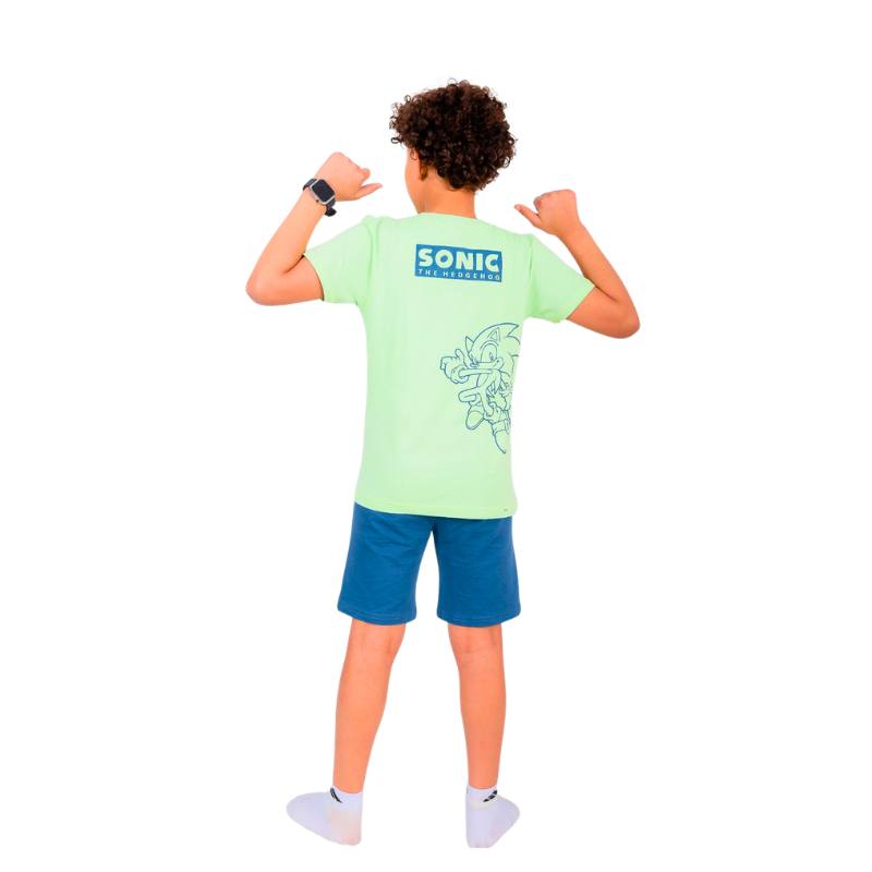 Sonic Cotton Hub Summer Boys' Pajamas