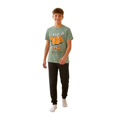 طقم Let's Sk8 صيفي أولادي