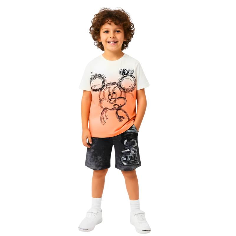 Mickey Mouse Boys' Summer Outfit Set