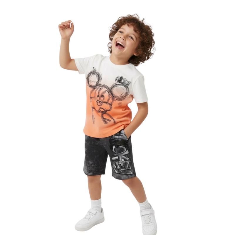 Mickey Mouse Boys' Summer Outfit Set