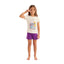 Girls' summer stretch pajamas