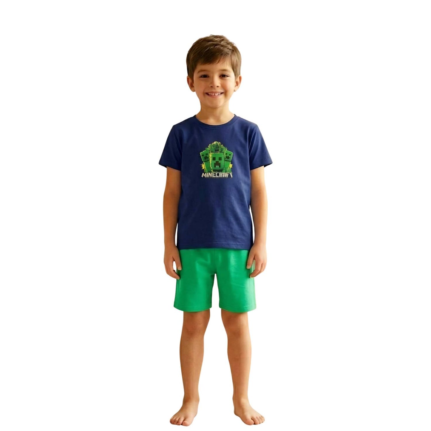 Boys' Minecraft Summer Pajamas