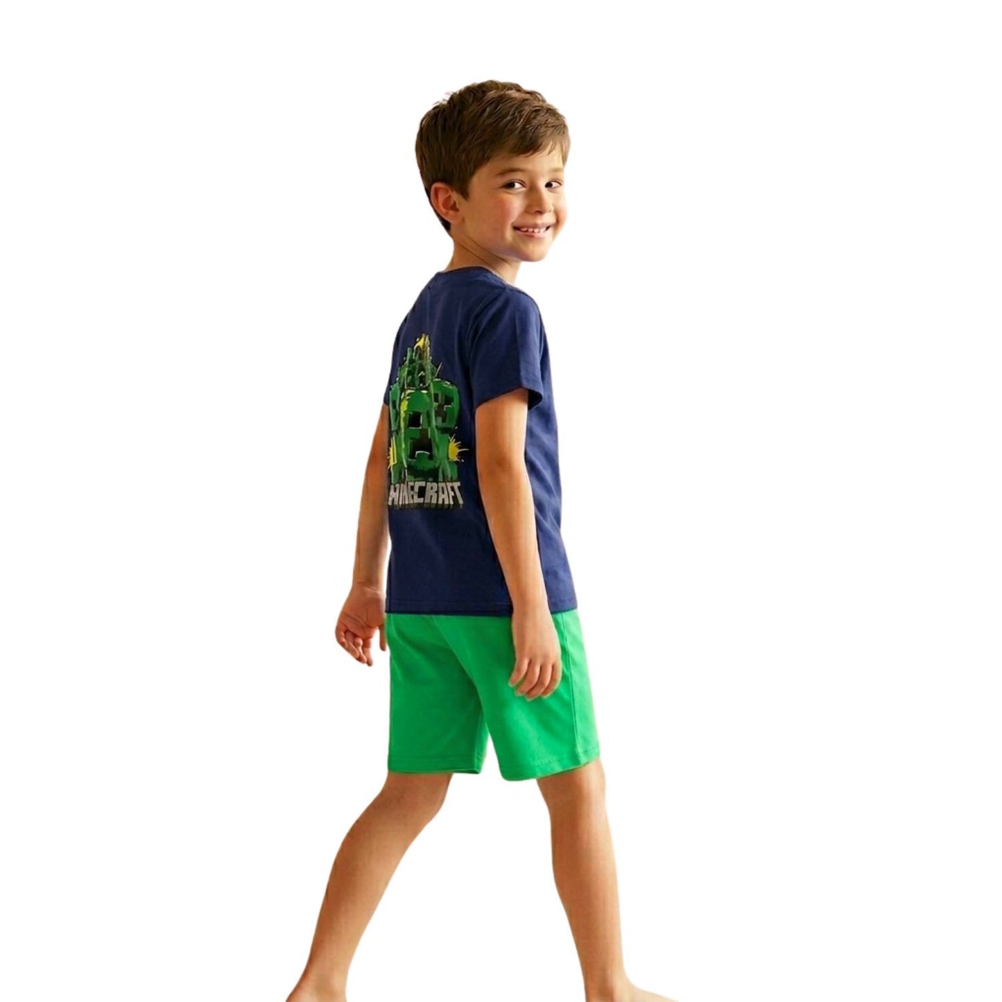 Boys' Minecraft Summer Pajamas