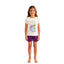 Girls' summer stretch pajamas