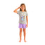 Girls' summer stretch pajamas