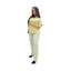 Women's yellow summer pajamas