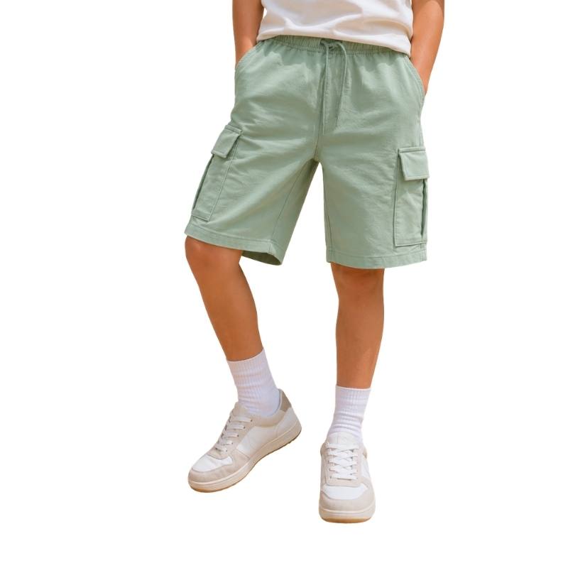 Cotton Hub boys' summer outdoor shorts