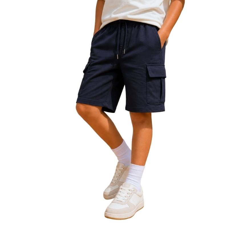 Cotton Hub boys' summer outdoor shorts