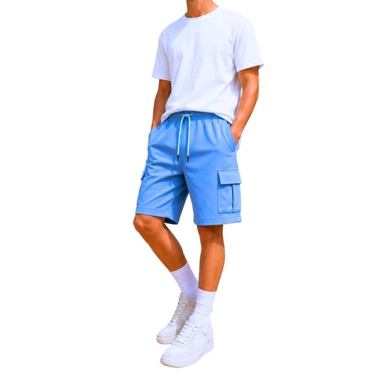 Cotton Hub boys' summer outdoor shorts