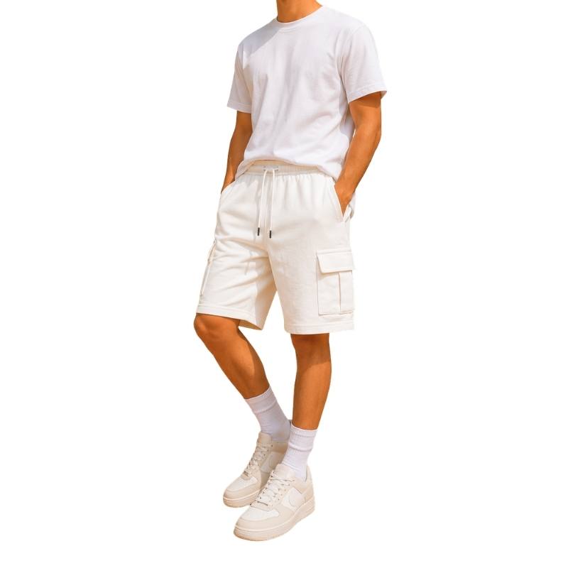 Cotton Hub boys' summer outdoor shorts