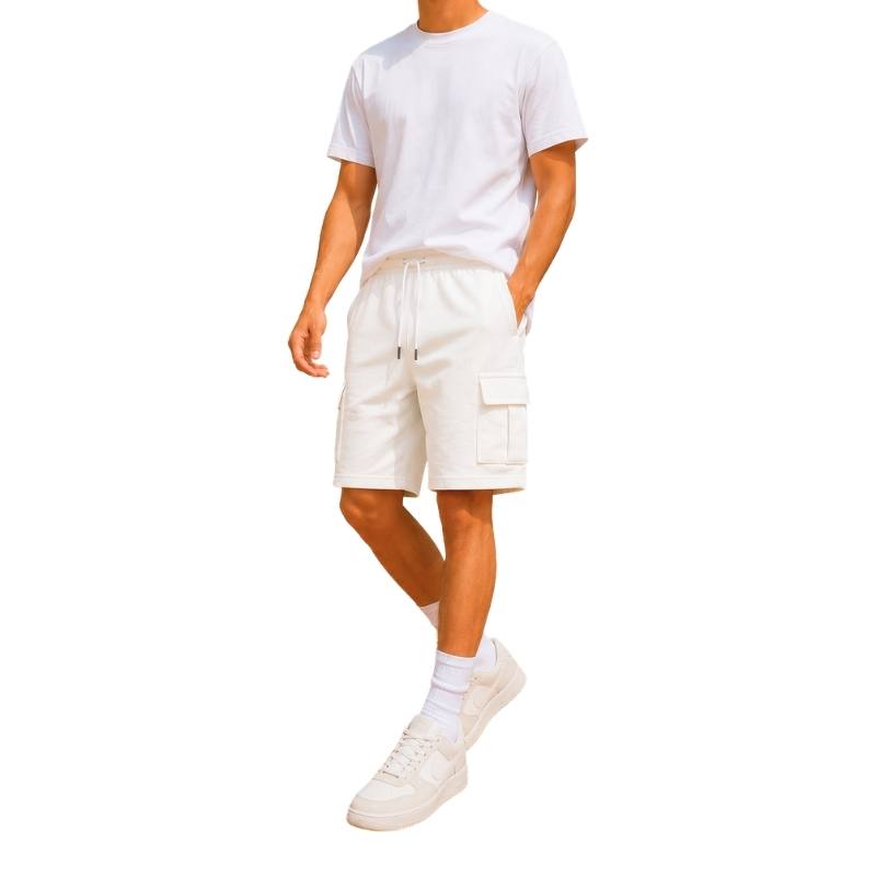 Cotton Hub boys' summer outdoor shorts