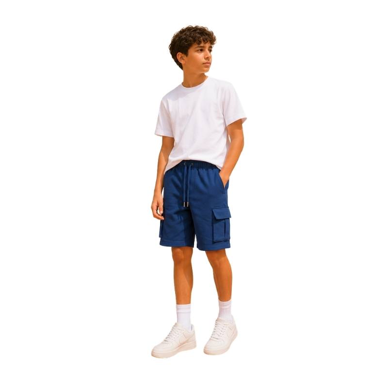 Cotton Hub boys' summer outdoor shorts