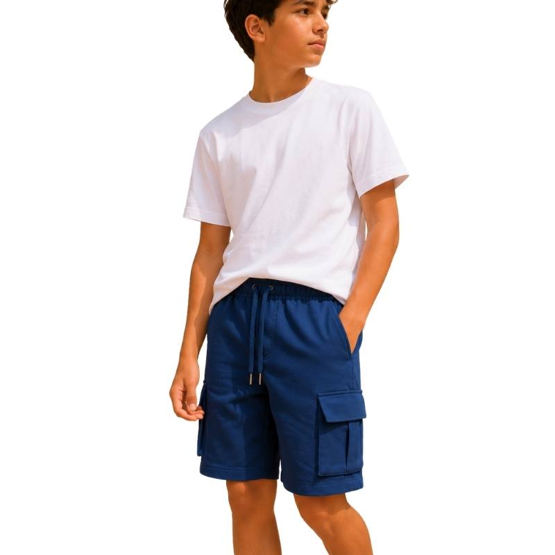 Cotton Hub boys' summer outdoor shorts