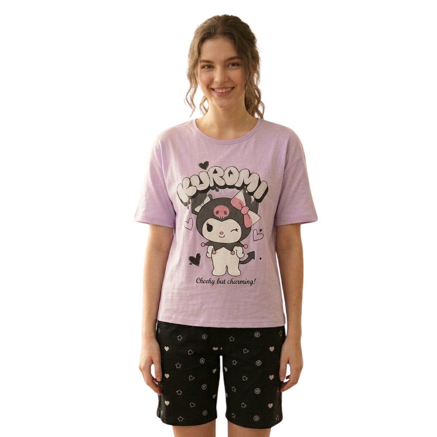 طقم Kuromi صيفي بناتي