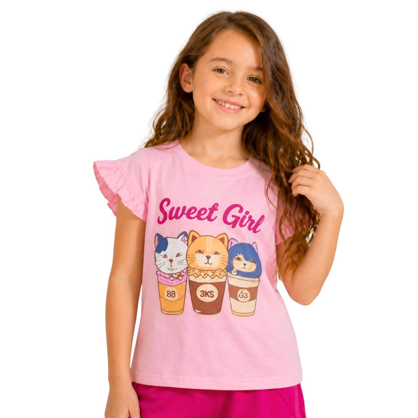 بيجامة Sweet Girl صيفي بناتي