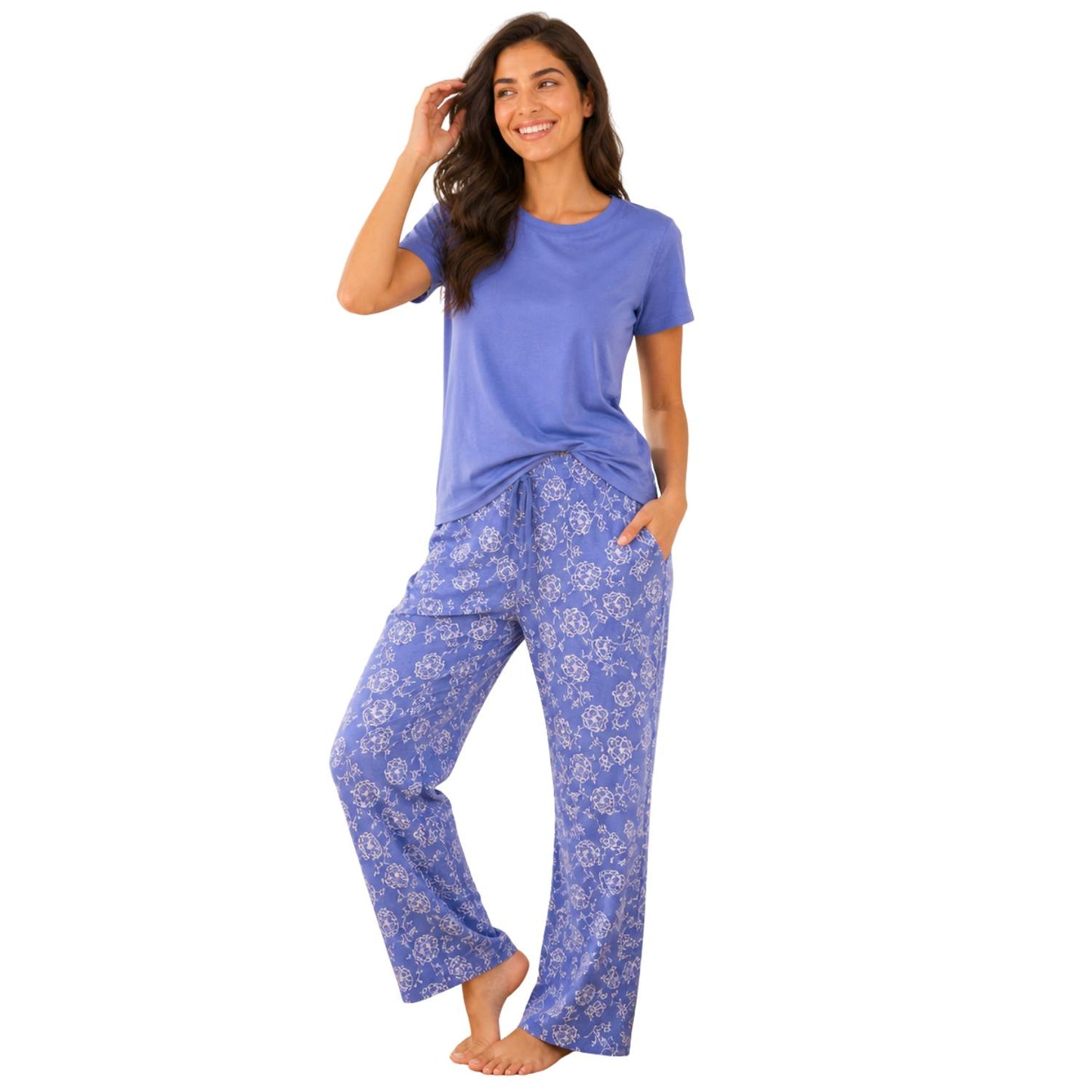 Women's Pink Summer Pajamas