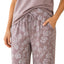 Women's summer brown pajamas