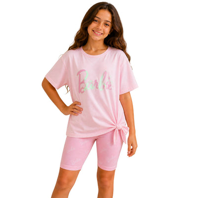 بيجامه Barbie Glow صيفي بناتي