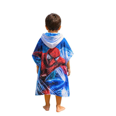 بونشو Spider-Man Aqua Hero أولادي صيفي