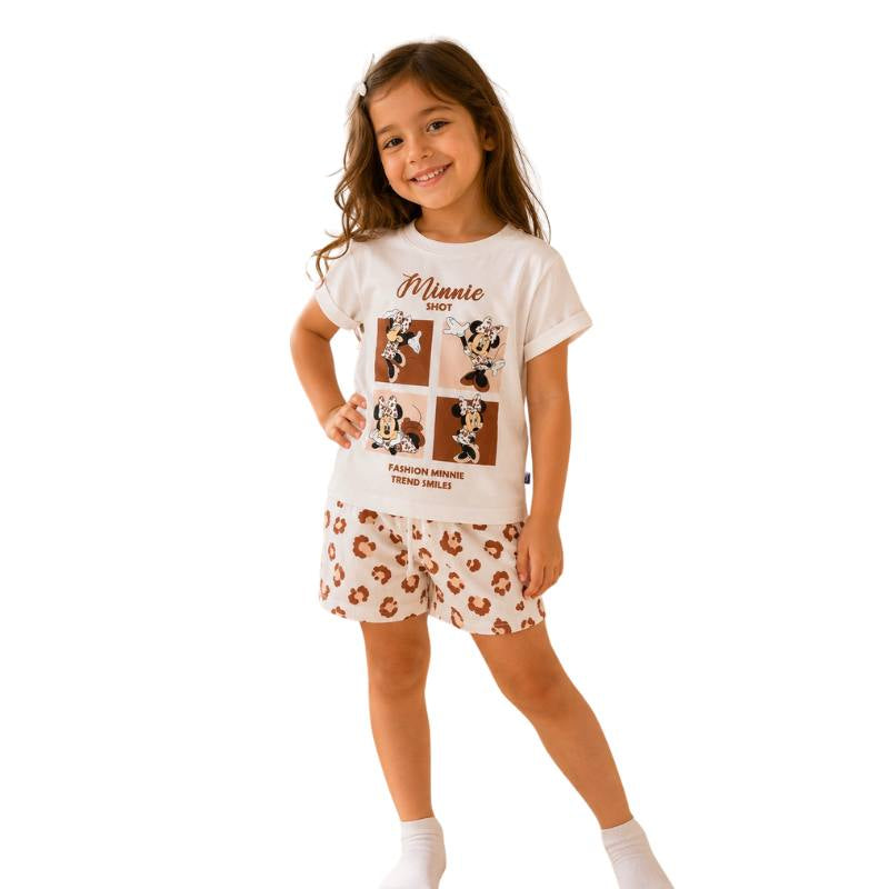 Minnie Fashion Girls' Summer Pajamas