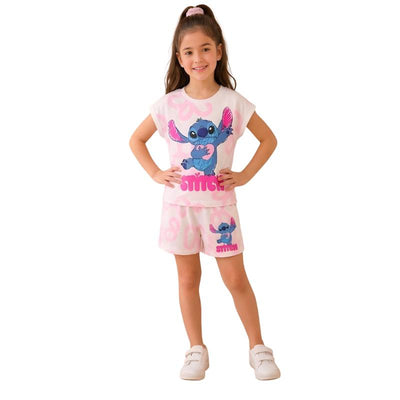 بيجامه Stitch Sweet Dreamsصيفي بناتي
