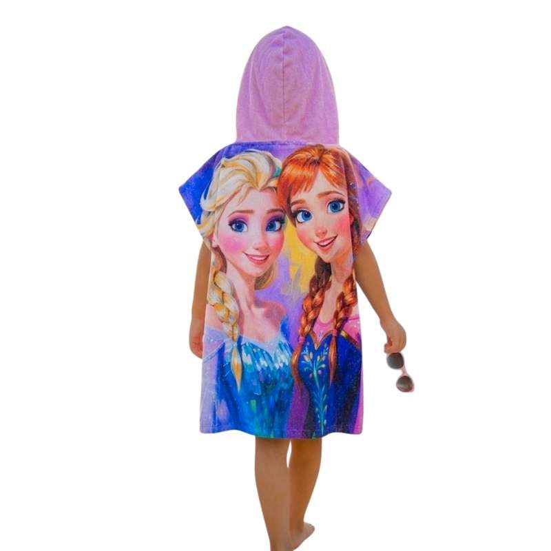 Frozen Princess Girls' Summer Poncho
