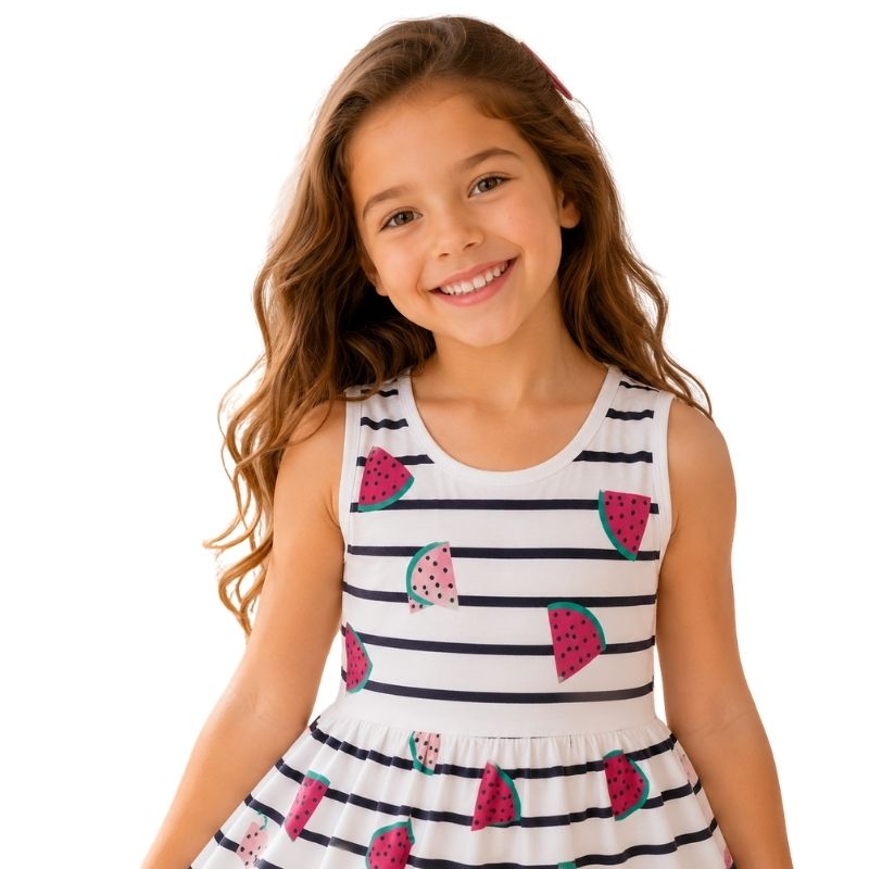 فستان Watermelon صيفي بناتي