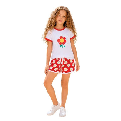 طقم خروج Sunny Daisy صيفي بناتي