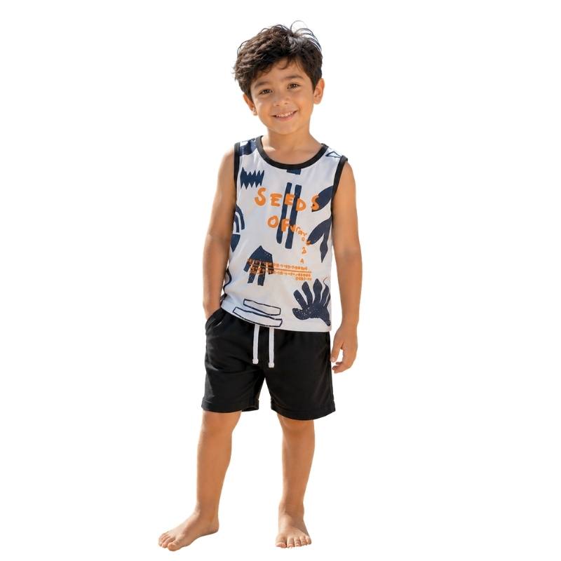 Seeds Urban Summer Outfit for Boys