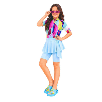 Crystal Colors Girls' Swimsuit