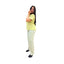 Women's yellow summer pajamas