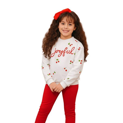 طقم خروج 2 خريفي بناتي