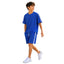 طقم خروج Oversize أزرق صيفي أولادي