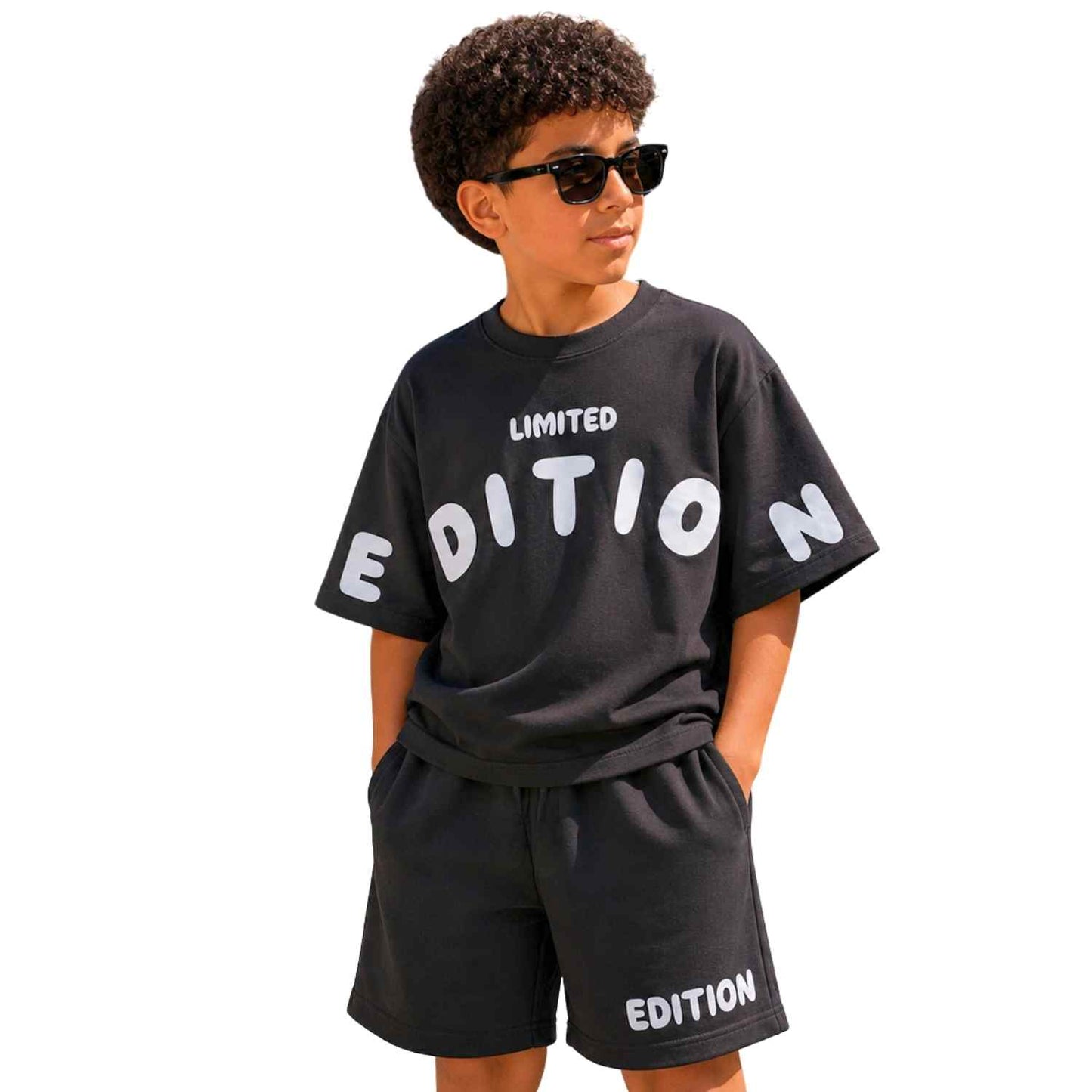 طقم خروج Limited Edition Black  صيفي أولادي
