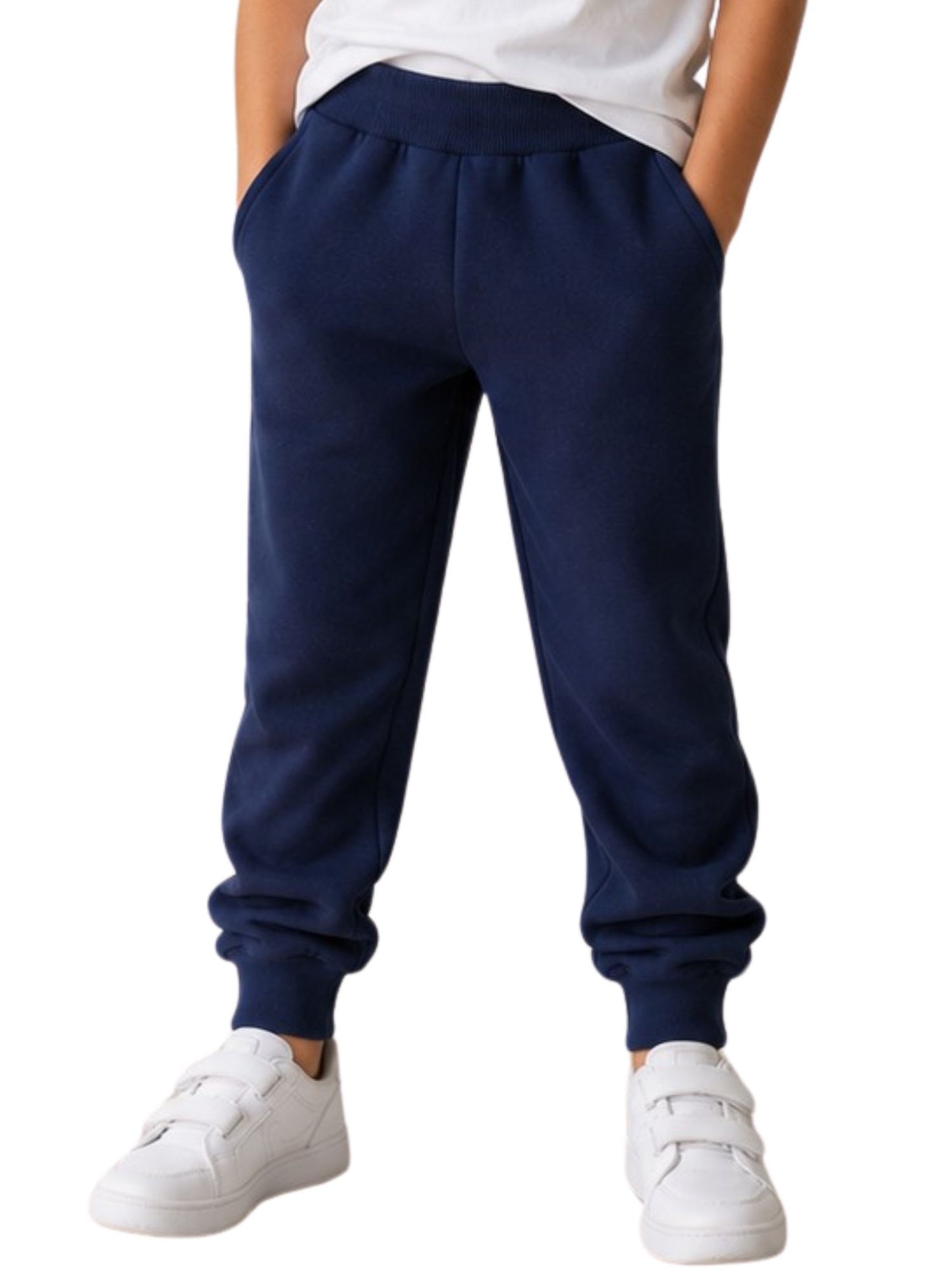 بنطلون ميلتون إسفنجي Comfort Fit - كحلي
