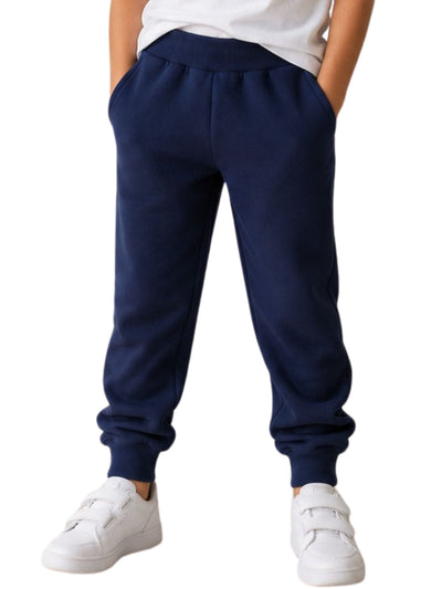 بنطلون ميلتون إسفنجي Comfort Fit - كحلي