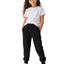 بنطلون ميلتون إسفنجي Comfort Fit - أسود
