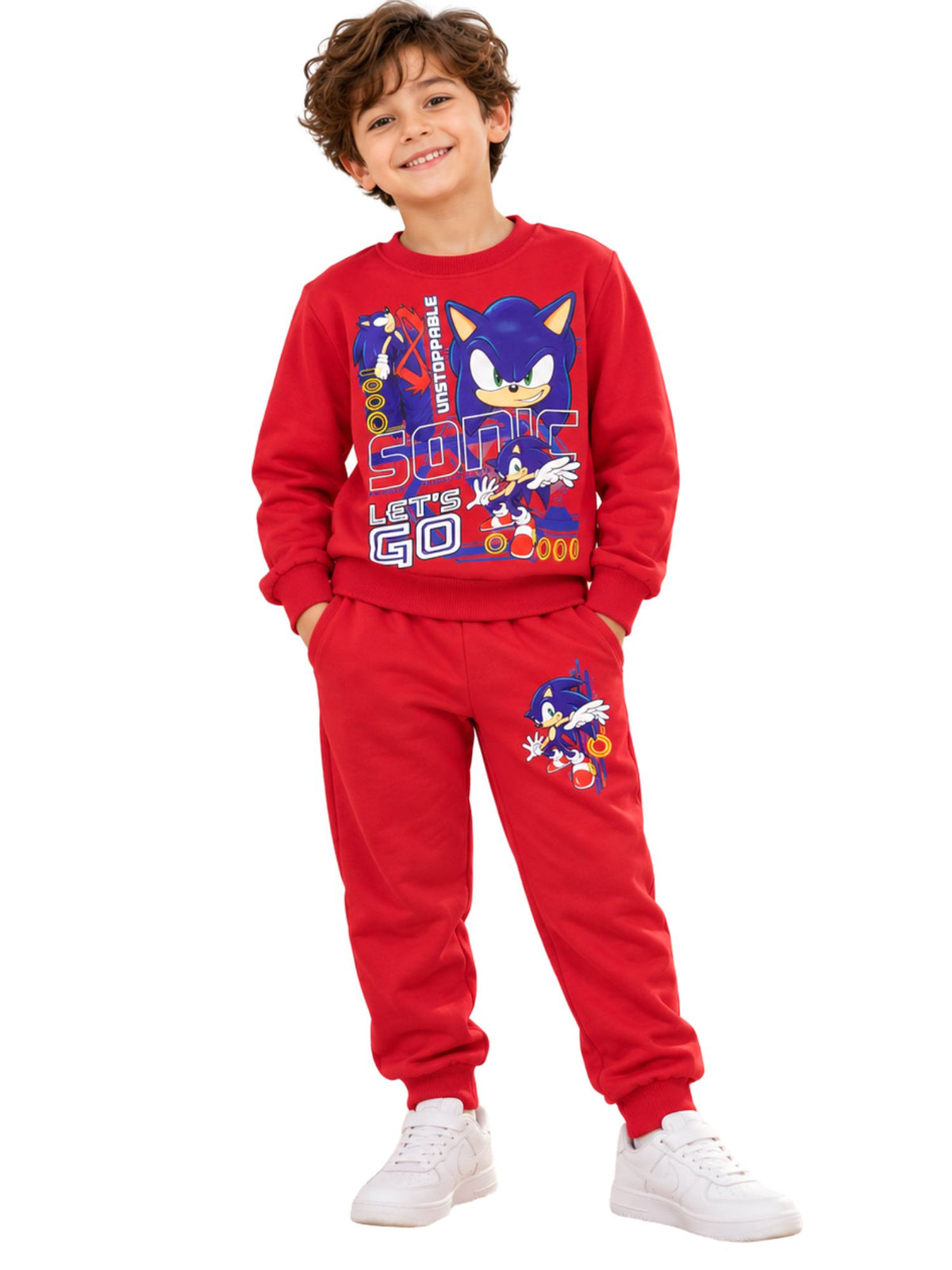 Speed Adventure Boys' Winter Pajama Set