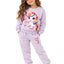 Girls' Rainbow Unicorn Winter Pajama Set