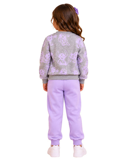 Grey Stitch Girls Winter Pajamas Set